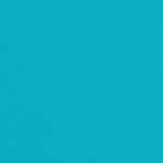 Coussins de chaise à dossier haut 2 pcs turquoise tissu – Image 6