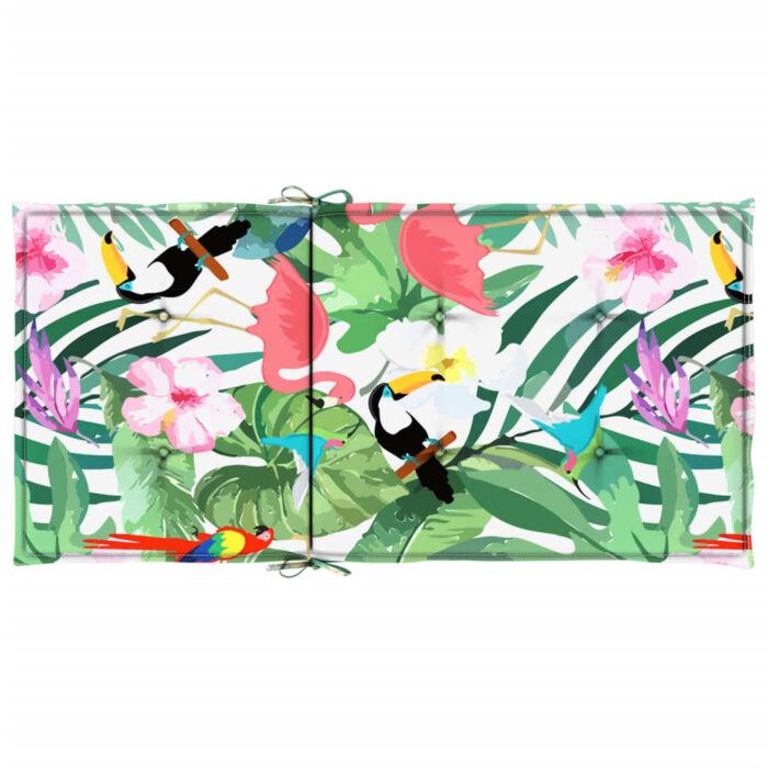 Coussins de chaise à dossier bas lot de 6 multicolore tissu – Image 4