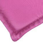 Coussin de chaise longue rose tissu oxford – Image 4