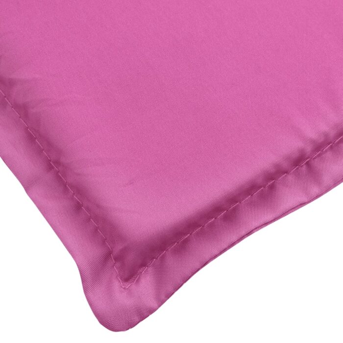 Coussin de chaise longue rose tissu oxford – Image 4
