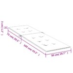 Coussin de chaise longue rose tissu oxford – Image 7