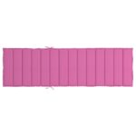 Coussin de chaise longue rose tissu oxford – Image 3