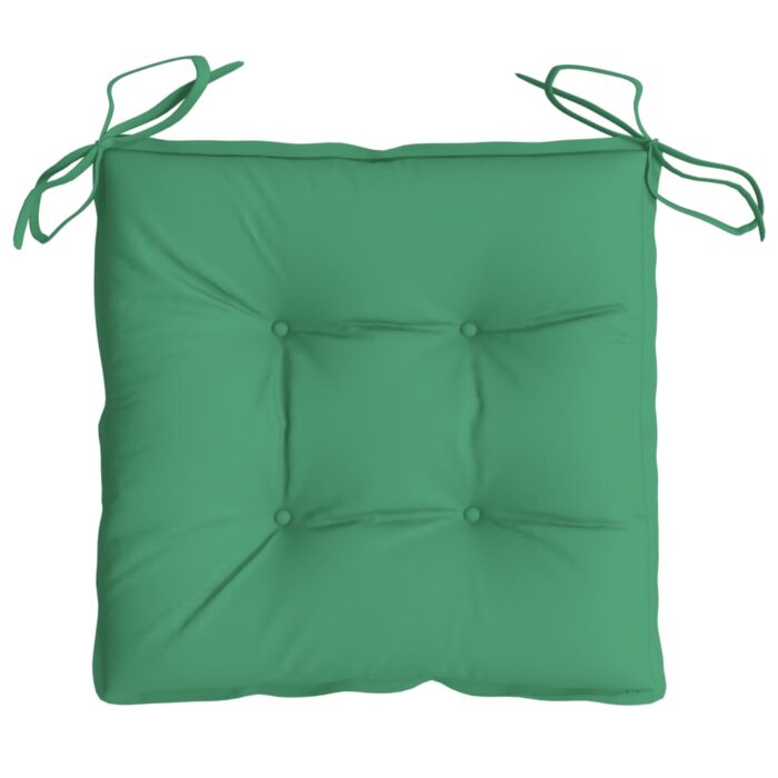 Coussins de palette lot de 6 vert 50x50x7 cm tissu oxford – Image 3