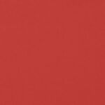 Coussins de palette lot de 4 rouge 50x50x7 cm tissu oxford – Image 5