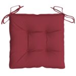 Coussins de palette lot de 6 rouge bordeaux 50x50x7 cm – Image 3