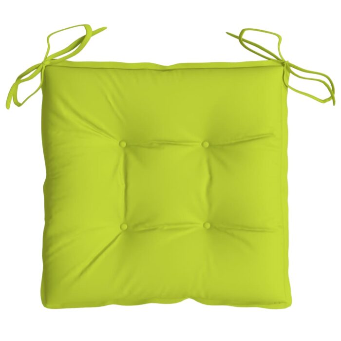 Coussins de palette lot de 2 vert brillant 50x50x7 cm – Image 3