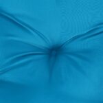 Coussin de banc de jardin bleu clair 100x50x7 cm tissu oxford – Image 3