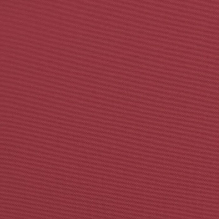 Coussin de banc de jardin rouge bordeaux 120x50x7 cm – Image 4