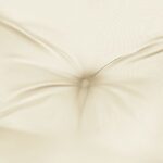 Coussin de banc de jardin crème 150x50x7 cm tissu oxford – Image 3