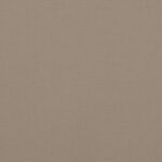 Coussin de banc de jardin taupe 150x50x7 cm tissu oxford – Image 4