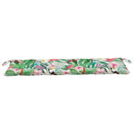 Coussin de banc de jardin multicolore 150x50x7 cm tissu oxford – Image 2