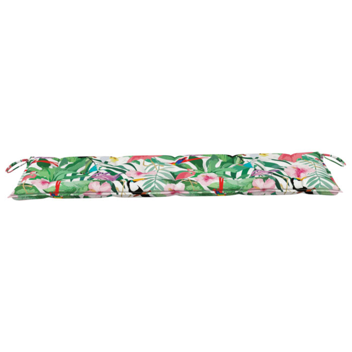 VXL8720845710323_g_en_hd_2.jpg Coussin de banc de jardin multicolore 150x50x7 cm tissu oxford – Image 2