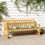 Coussin de banc de jardin multicolore 150x50x7 cm tissu oxford