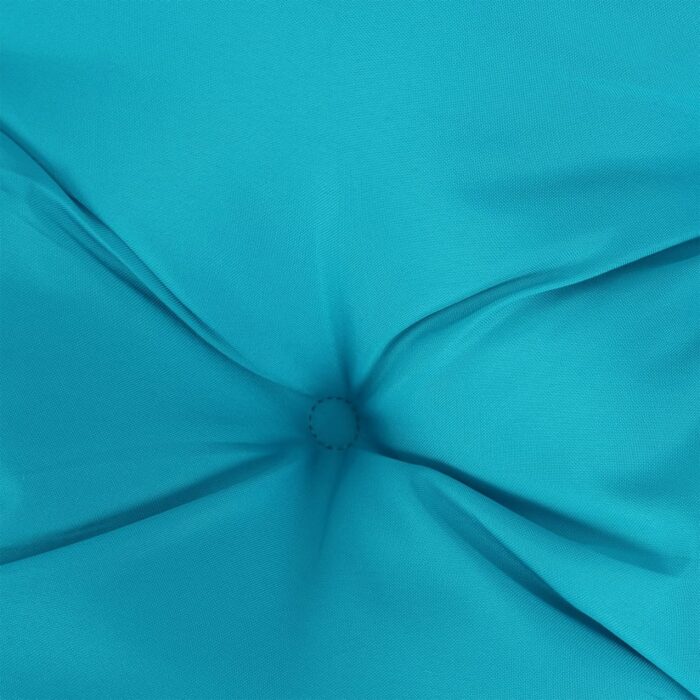 Coussin de banc de jardin turquoise 150x50x7 cm tissu oxford – Image 4