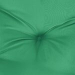Coussin de banc de jardin vert 200x50x7 cm tissu oxford – Image 3