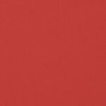 Coussin de banc de jardin rouge 200x50x7 cm tissu oxford – Image 4