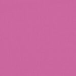 Coussin de banc de jardin rose 200x50x7 cm tissu – Image 4