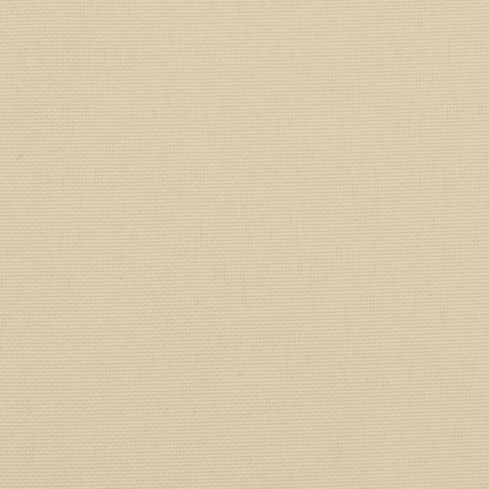 Coussins de banc jardin lot de 2 beige 100x50x7 cm tissu Oxford – Image 5