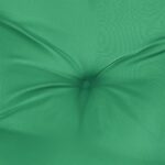Coussins de banc jardin lot de 2 vert 100x50x7 cm tissu Oxford – Image 4