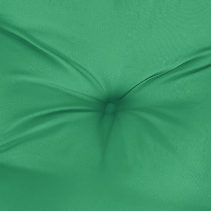 Coussins de banc jardin lot de 2 vert 100x50x7 cm tissu Oxford – Image 4