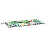 Coussins de banc de jardin lot de 2 multicolore 100x50x7 cm – Image 2