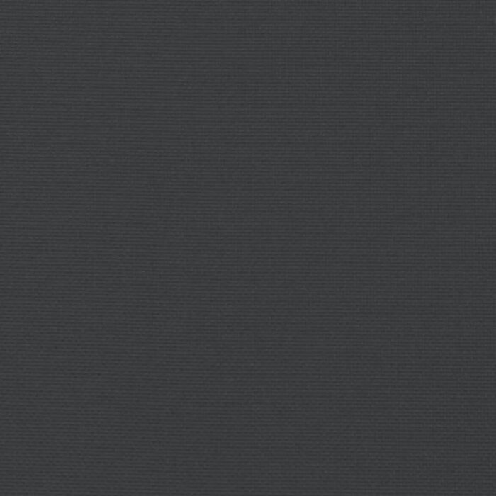 Coussins de banc jardin lot de 2 noir 120x50x7 cm tissu Oxford – Image 5