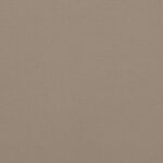 Coussins de banc jardin lot de 2 taupe 120x50x7 cm tissu Oxford – Image 5