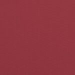 Coussins de banc de jardin lot de 2 rouge bordeaux tissu Oxford – Image 5