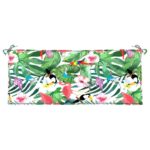 Coussins de banc de jardin lot de 2 multicolore 120x50x7 cm – Image 3