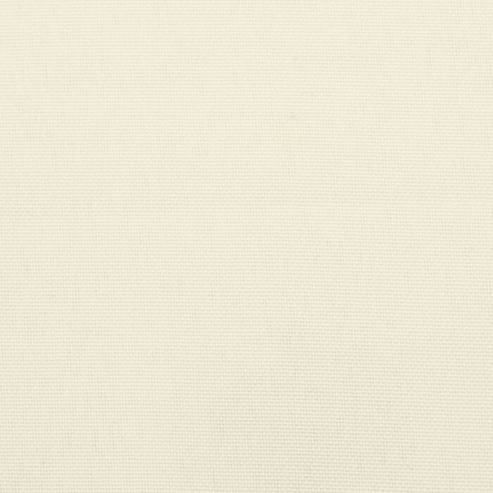 Coussins de banc de jardin lot de 2 blanc crème tissu Oxford – Image 6