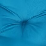 Coussins de banc de jardin lot de 2 bleu clair tissu Oxford – Image 5