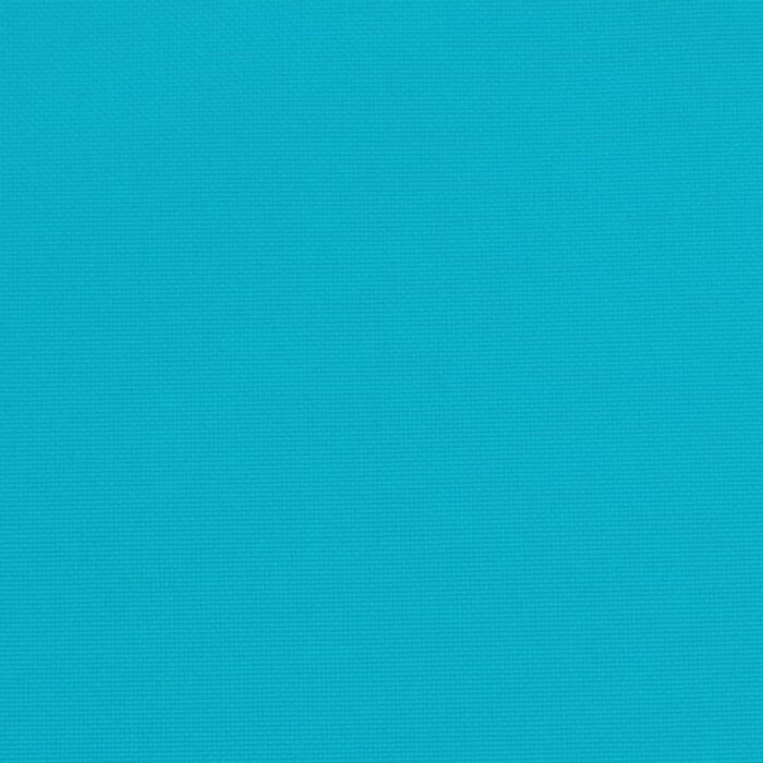 Coussins de banc de jardin lot de 2 turquoise 200x50x7 cm tissu – Image 5