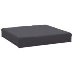 Coussins de palette lot de 2 anthracite tissu oxford – Image 3