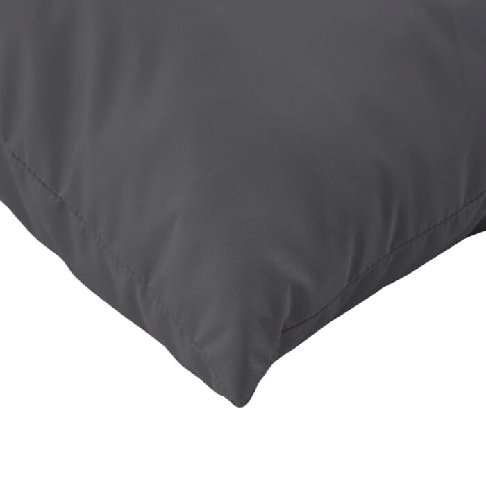 Coussins de palette lot de 2 anthracite tissu oxford – Image 5