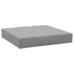 Coussins de palette lot de 2 gris tissu oxford – Image 3