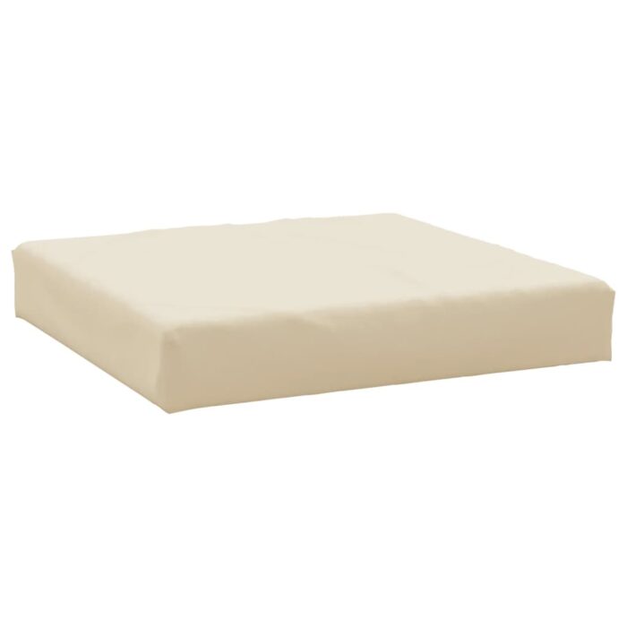 Coussins de palette lot de 2 beige tissu oxford – Image 3