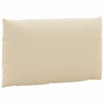Coussins de palette lot de 2 beige tissu oxford – Image 4