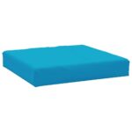Coussins de palette lot de 2 bleu clair tissu oxford – Image 3
