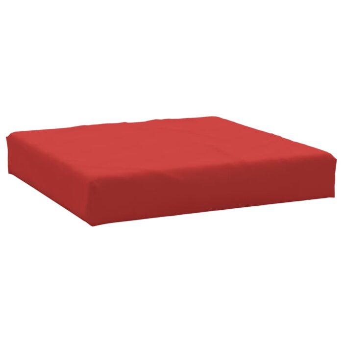 Coussins de palette lot de 2 rouge tissu oxford – Image 3