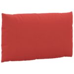 Coussins de palette lot de 2 rouge tissu oxford – Image 4