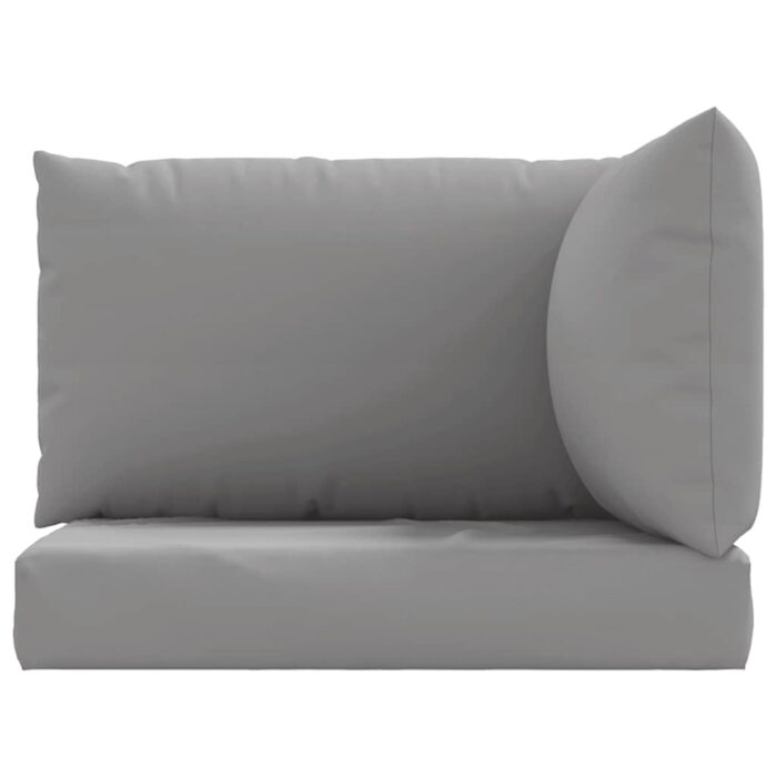 Coussins de palette lot de 3 gris tissu oxford – Image 2