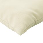 Coussins de palette lot de 3 blanc crème tissu oxford – Image 5