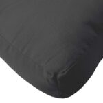 Coussins de palette lot de 3 noir tissu oxford – Image 6