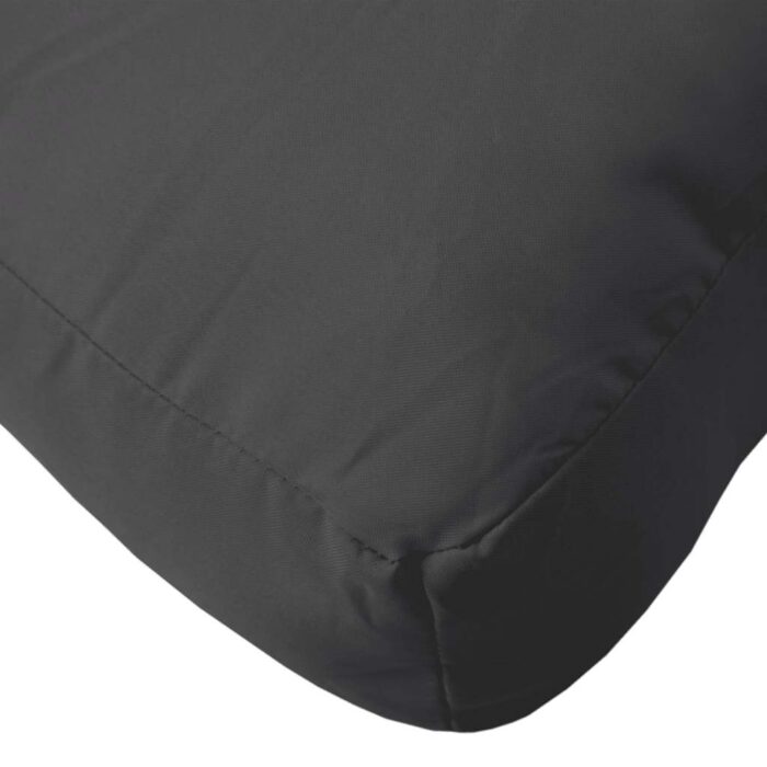 Coussins de palette lot de 3 noir tissu oxford – Image 6