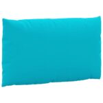 Coussins de palette lot de 3 turquoise tissu Oxford – Image 3