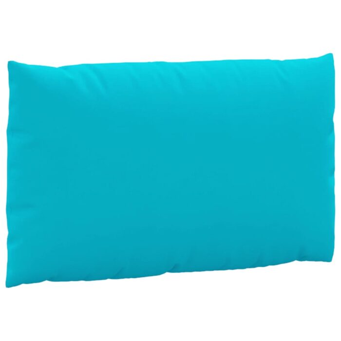 Coussins de palette lot de 3 turquoise tissu Oxford – Image 3