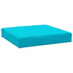 Coussins de palette lot de 3 turquoise tissu Oxford – Image 4