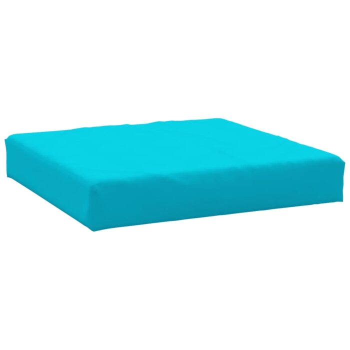 Coussins de palette lot de 3 turquoise tissu Oxford – Image 4