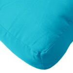 Coussins de palette lot de 3 turquoise tissu Oxford – Image 5
