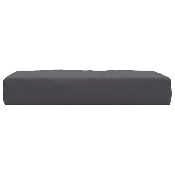 Coussin de palette anthracite 60x60x9,5 cm tissu oxford – Image 2